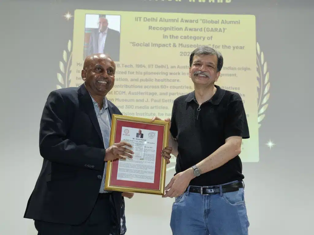 Vinod Daniel Honoured with IIT Delhi’s Global Alumni Recognition Award